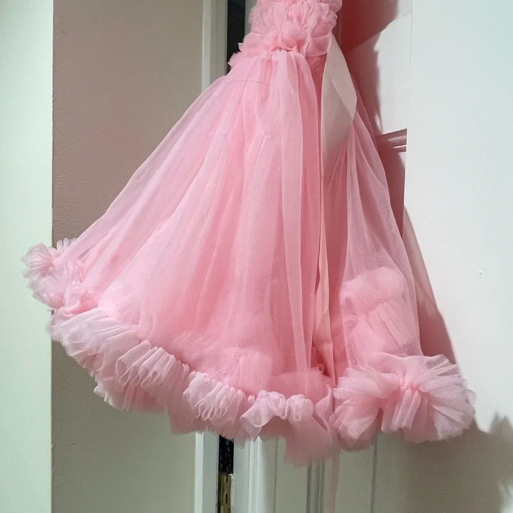 Ruffle Butts Pink Ruffled party dress - Picture 3 of 6
